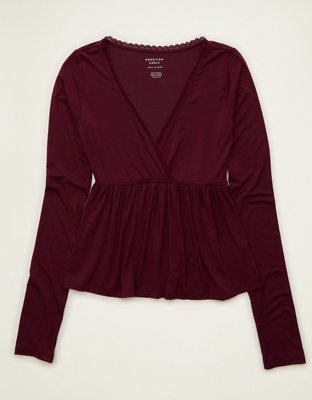 AE Soft & Sexy V-Neck Babydoll T-Shirt