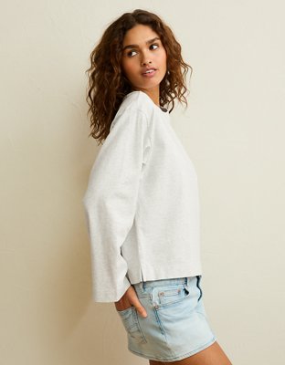 AE Oversized Long-Sleeve T-Shirt