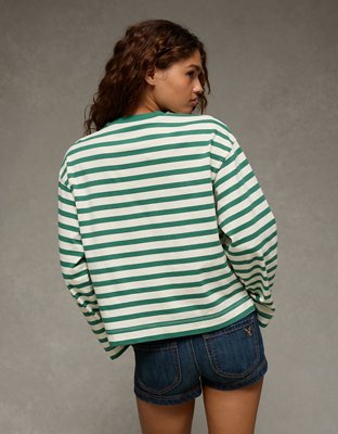 AE Oversized Long-Sleeve T-Shirt