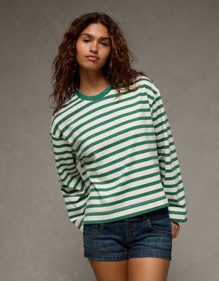AE Oversized Long-Sleeve T-Shirt