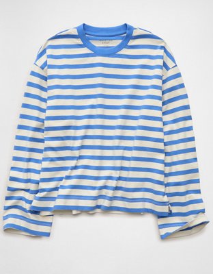 T-shirt surdimensionné à manches longues AE