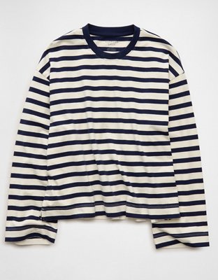 AE Oversized Long-Sleeve T-Shirt | American Eagle