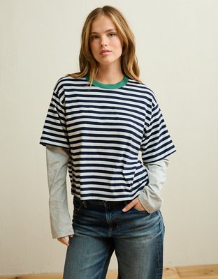 AE Twice As Nice Long-Sleeve T-Shirt