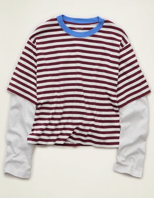 AE Twice As Nice Long-Sleeve T-Shirt | American Eagle
