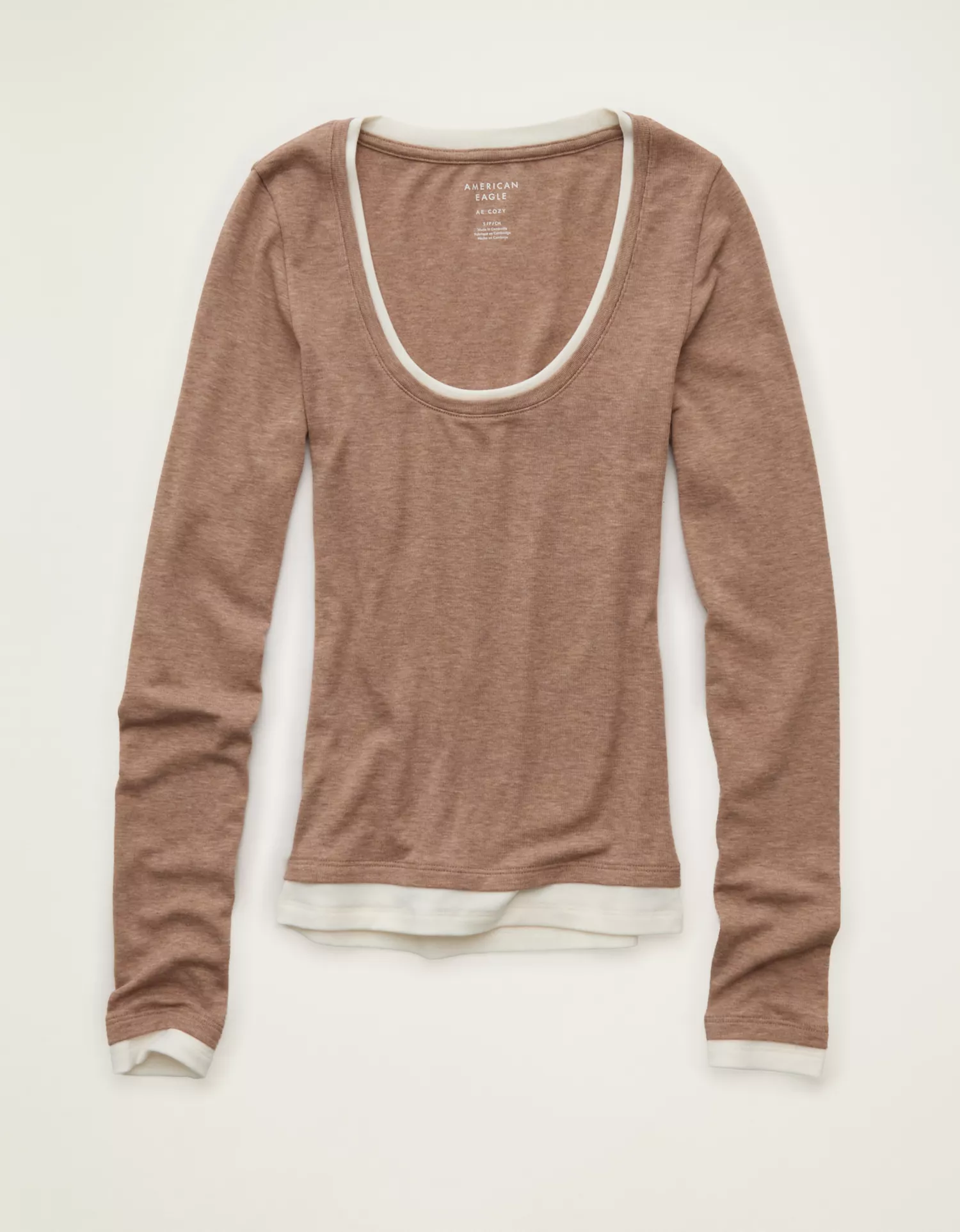 AE Twice As Nice Scoop Neck Cozy T-Shirt - thumbnail 9