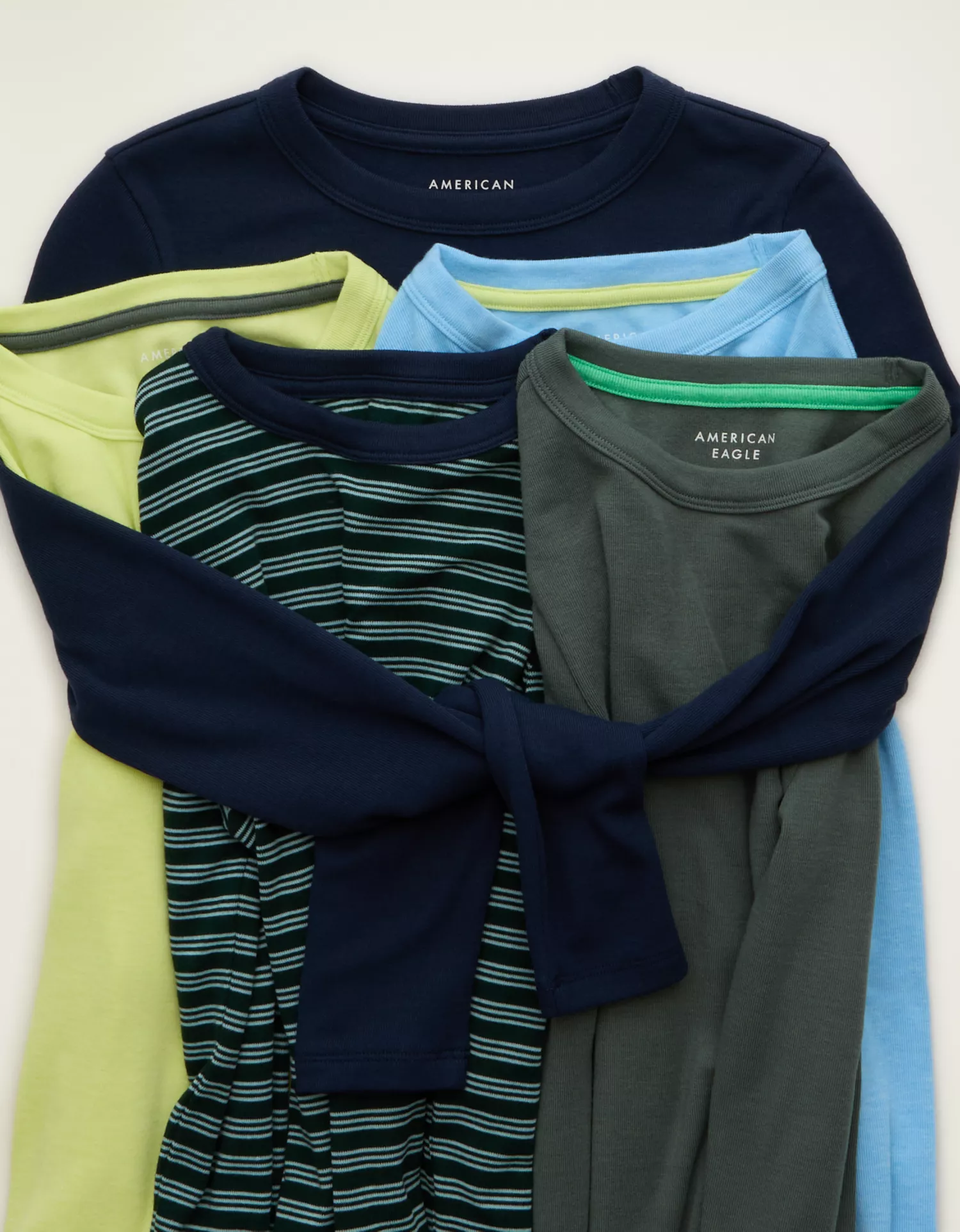 AE Cozy Crew Neck Long Sleeve T-Shirt - thumbnail 5