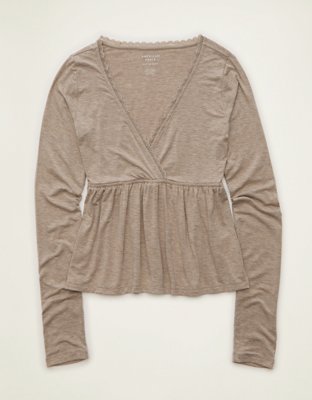 AE Soft & Sexy V-Neck Babydoll T-Shirt