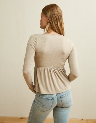 AE Soft & Sexy V-Neck Babydoll T-Shirt