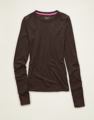 AE Cozy Crew Neck Long Sleeve T-Shirt