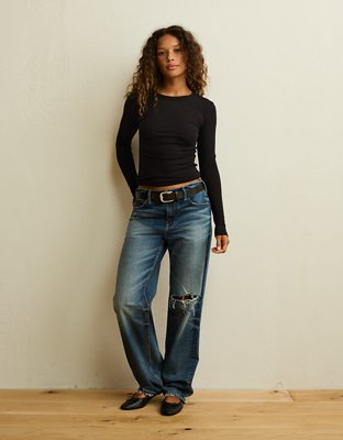 AE Cozy Crew Neck Long Sleeve T-Shirt