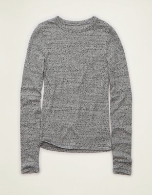 AE Cozy Crew Neck Long Sleeve T-Shirt