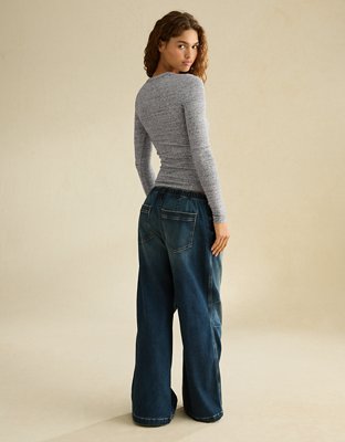 AE Cozy Crew Neck Long Sleeve T-Shirt