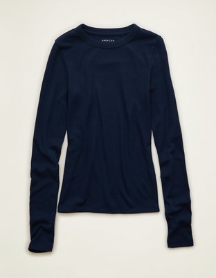 AE Cozy Crew Neck Long Sleeve T-Shirt