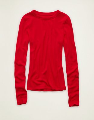 AE Cozy Crew Neck Long Sleeve T-Shirt