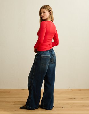 AE Cozy Crew Neck Long Sleeve T-Shirt