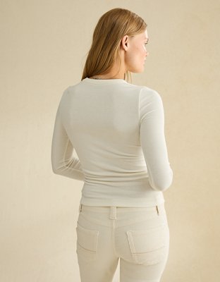 AE Cozy Crew Neck Long Sleeve T-Shirt