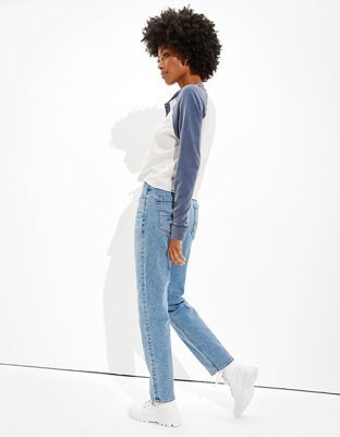 AE Long-Sleeve Henley T-Shirt