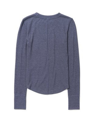 AE Long-Sleeve Graphic Thermal T-Shirt