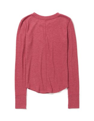 AE Long-Sleeve Graphic Thermal T-Shirt