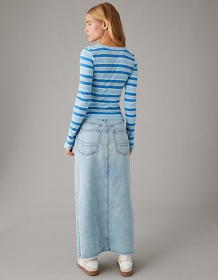 Женские футболки American Eagle AE Hey Baby Long-Sleeve Scoop Tee — фото 4