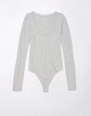 Long-Sleeved Lace Body - Ready-to-Wear 1AC0AY