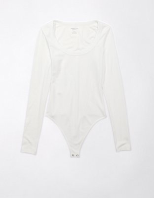 AE Long-Sleeve Scoop Bodysuit