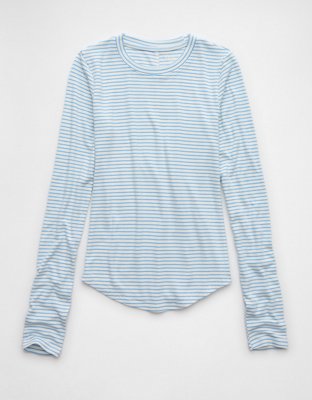 AE Cozy Up Long-Sleeve Layering T-Shirt