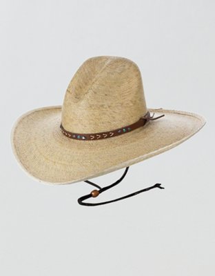 Justin Stampede Straw Western Hat