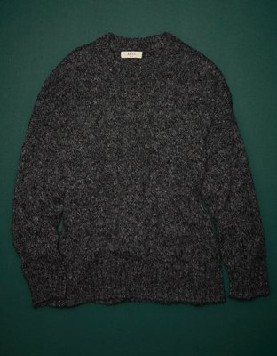 AE77 Premium Mohair-Blend Boyfriend Sweater