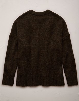 AE77 Premium Mohair-Blend Boyfriend Sweater