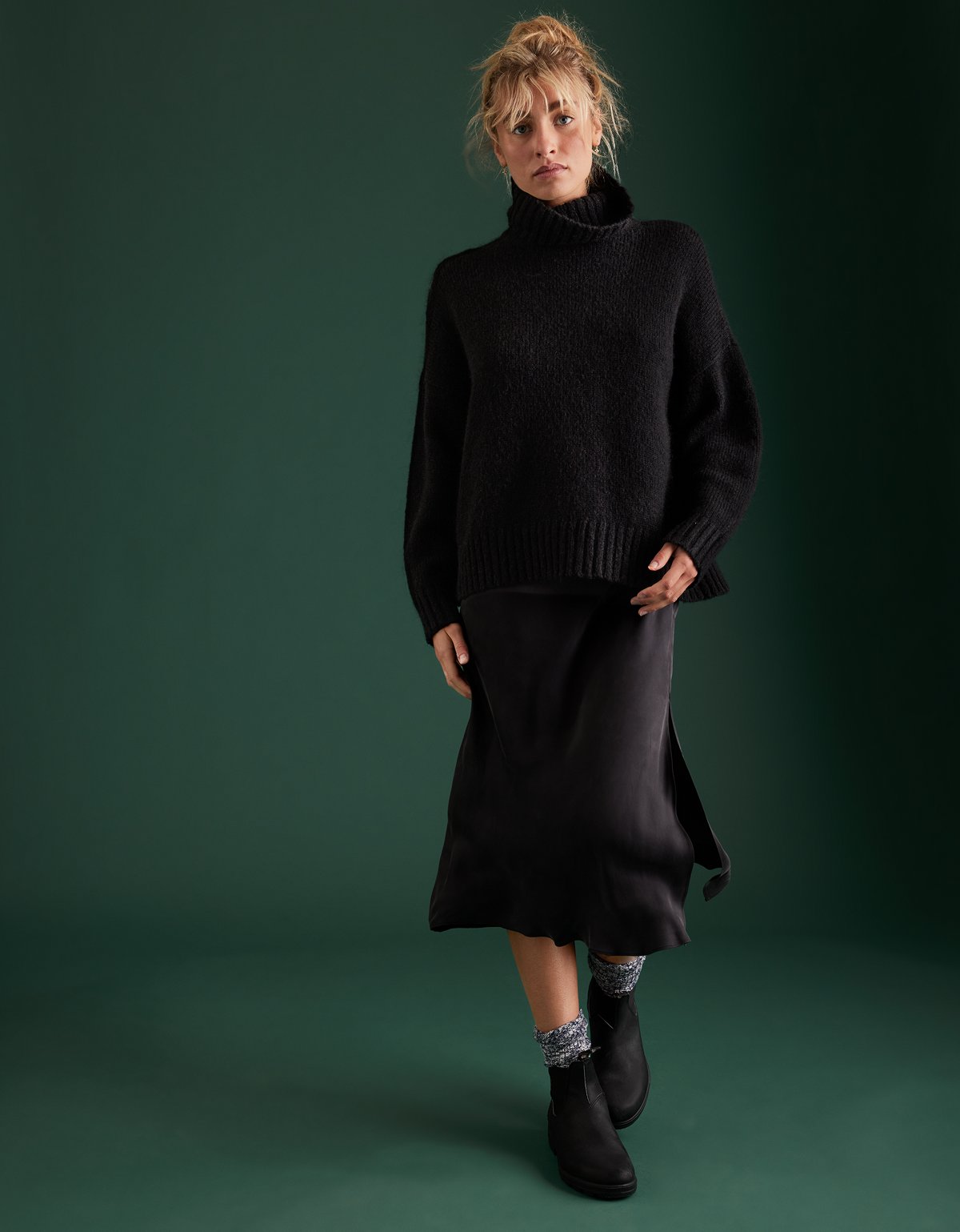 AE77 Premium Turtleneck Sweater - image 5