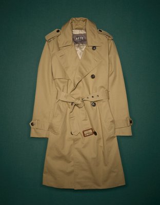 Женские куртки American Eagle AE77 Premium Classic Trench Coat — фото 3