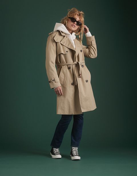 Женские куртки American Eagle AE77 Premium Classic Trench Coat