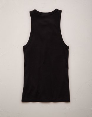 AE77 Premium High Neck Tank Top