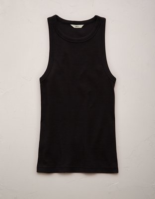 AE77 Premium High Neck Tank Top