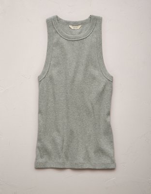 AE77 Premium High Neck Tank Top