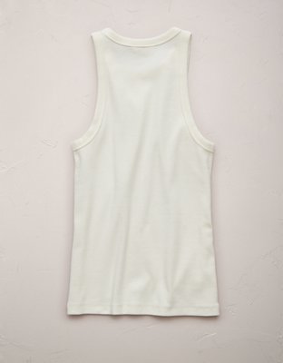 AE77 Premium High Neck Tank Top