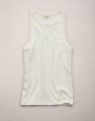 AE77 Premium High Neck Tank Top