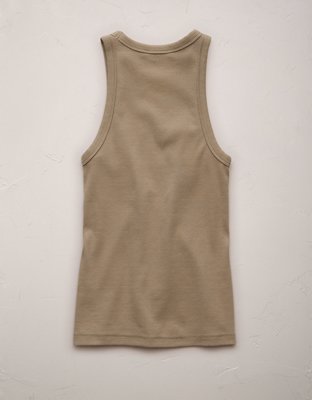 AE77 Premium High Neck Tank Top