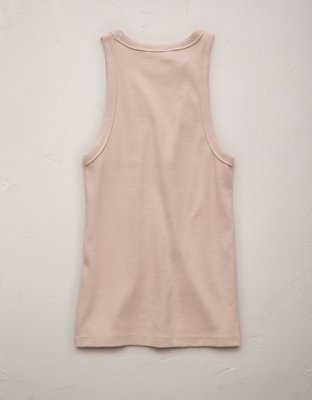 AE77 Premium High Neck Tank Top
