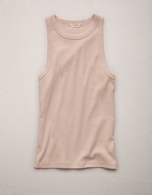 AE77 Premium High Neck Tank Top