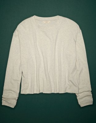AE77 Premium Boxy Long-Sleeve T-Shirt