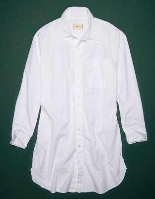 AE77 Premium Vestido Estilo Camisa de Popelina