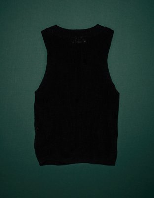 AE77 Premium Linen Sweater Tank Top