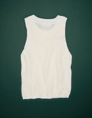 AE77 Premium Linen Sweater Tank Top