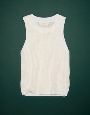 AE77 Premium Linen Sweater Tank Top