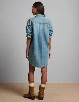 Premium Denim Shirtdress