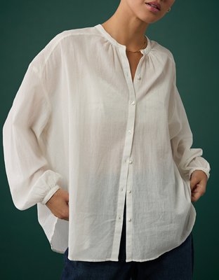 AE77 Premium Voile Blouse