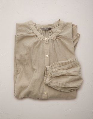 AE77 Premium Blusa de Voile