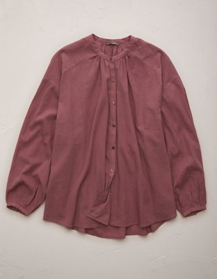 AE77 Premium Blusa de Voile